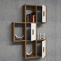 Hanah Home Flora - Nogal y Blanco